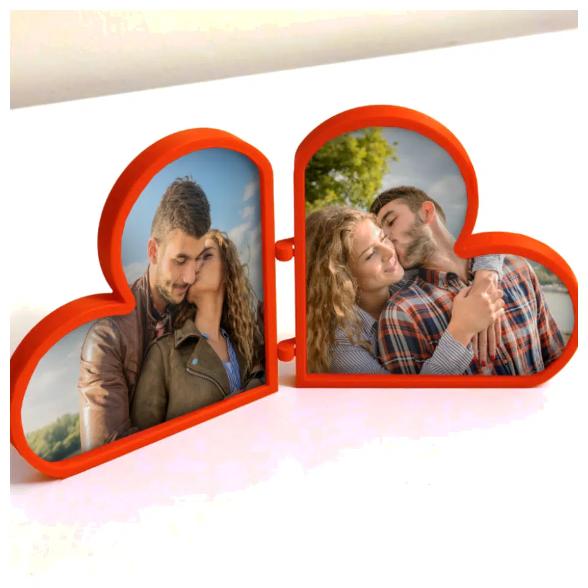 Hinged Photo Frame Romantic Gift Valentine s Day Gift Memorial Photo Frame Hinged Frame Decoration