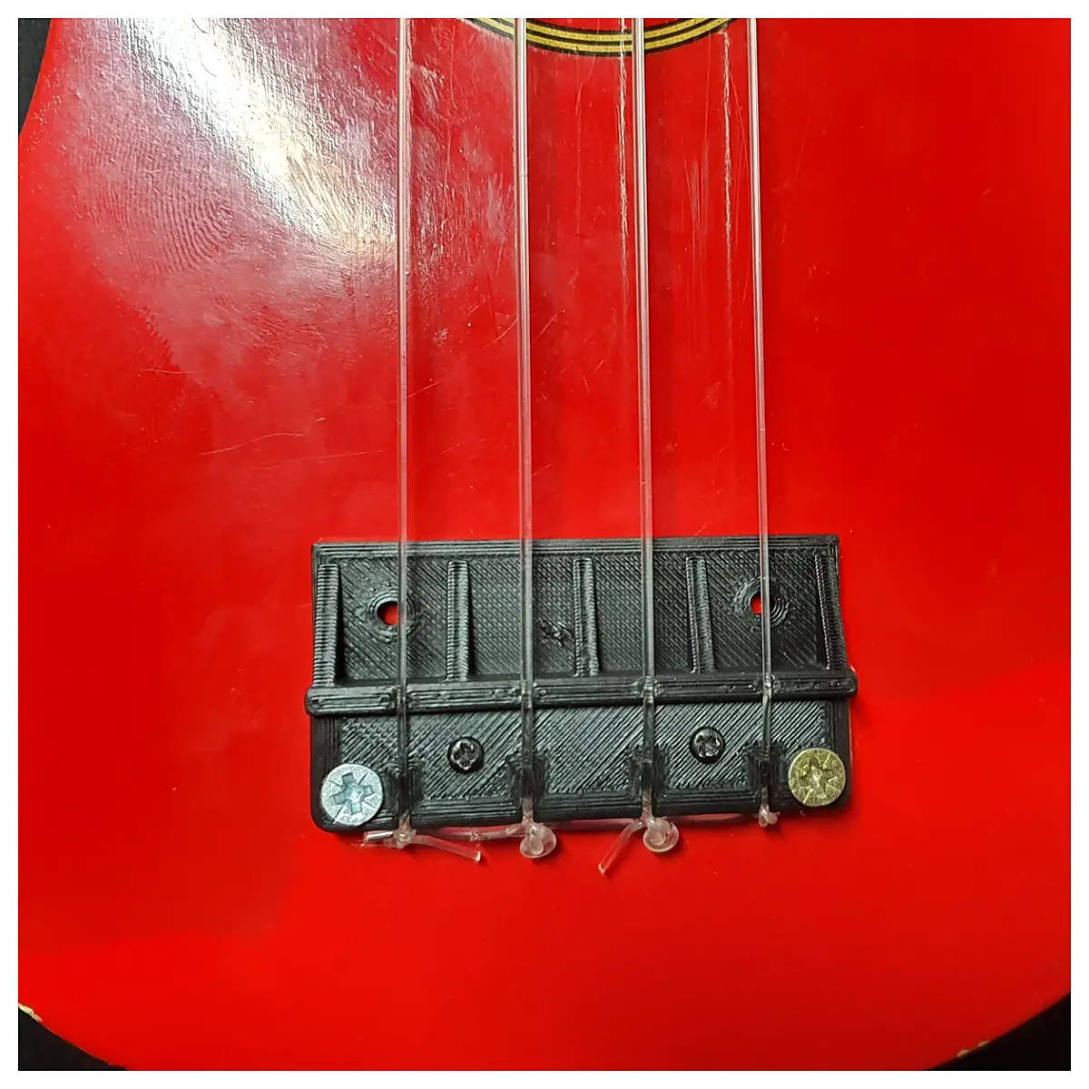 Ukulele Bridge Extension Base Replacement Parts Ukulele Bridge Repair String Replacement Bridge Pins Ukulele Accessories