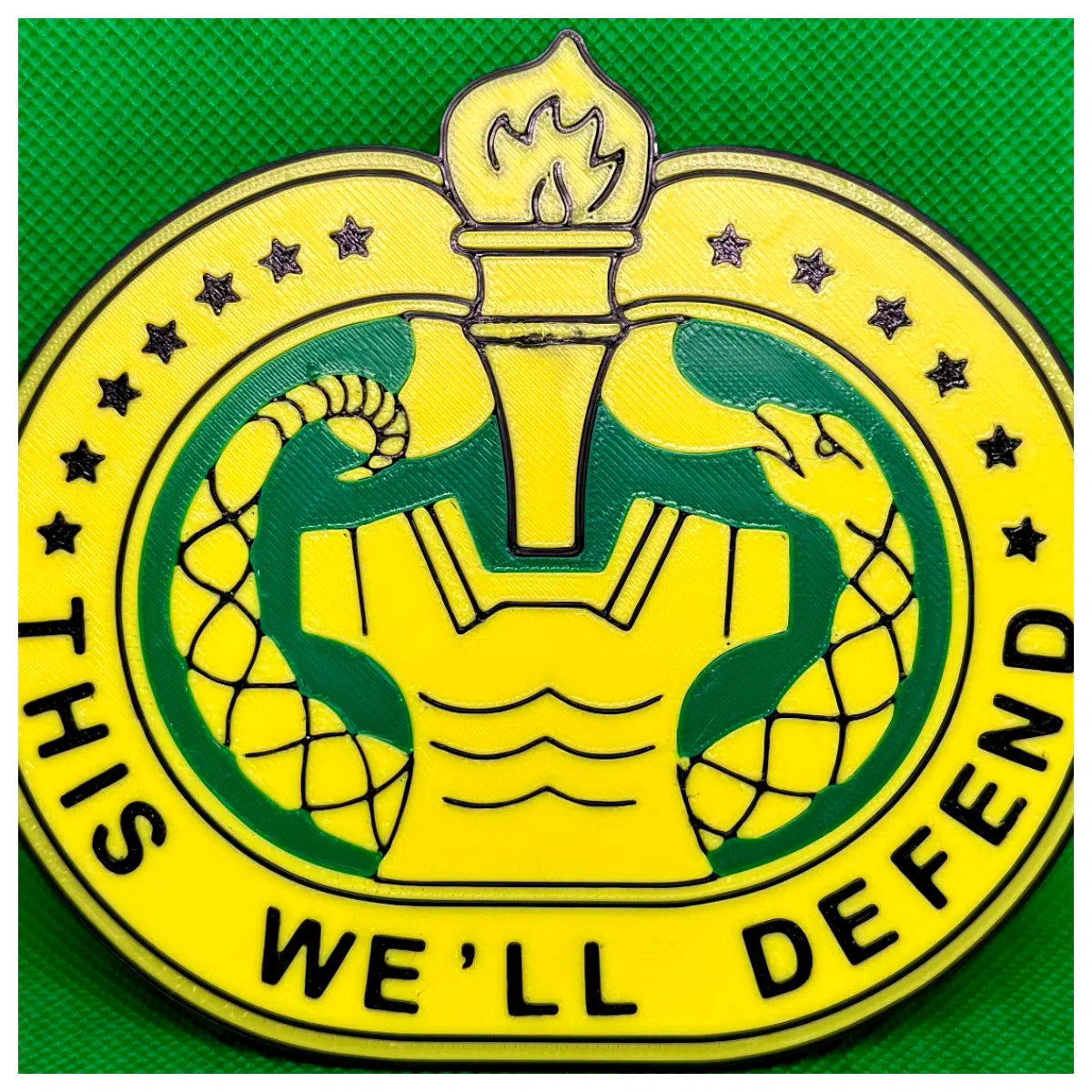 Military Instructor Badge Military Decoration Military Uniform Patch Rank Insignia Military Supplies