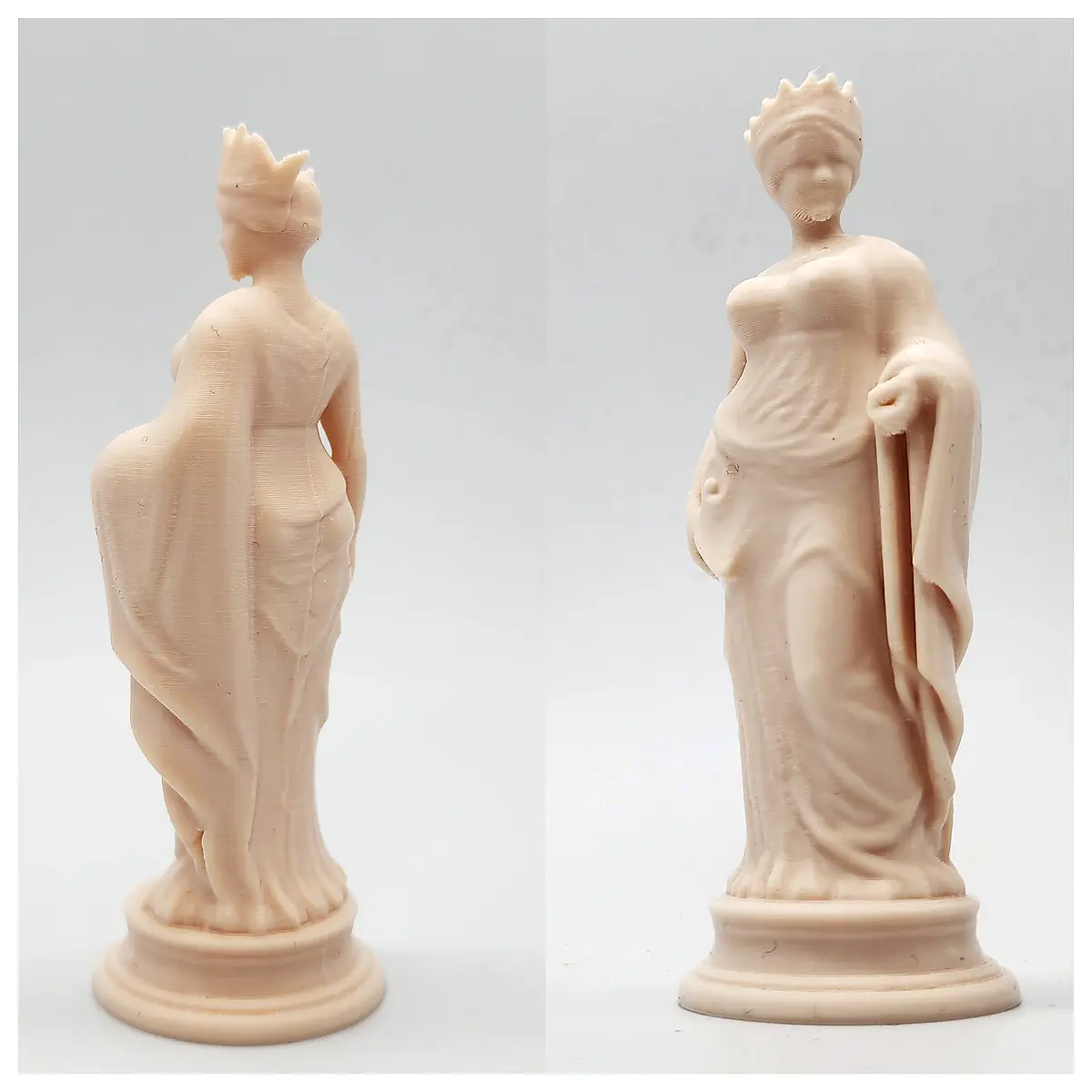 Sculpture Goddess Figure Display Decor Art Piece Wise Statue Display Item Goddess Sculpture