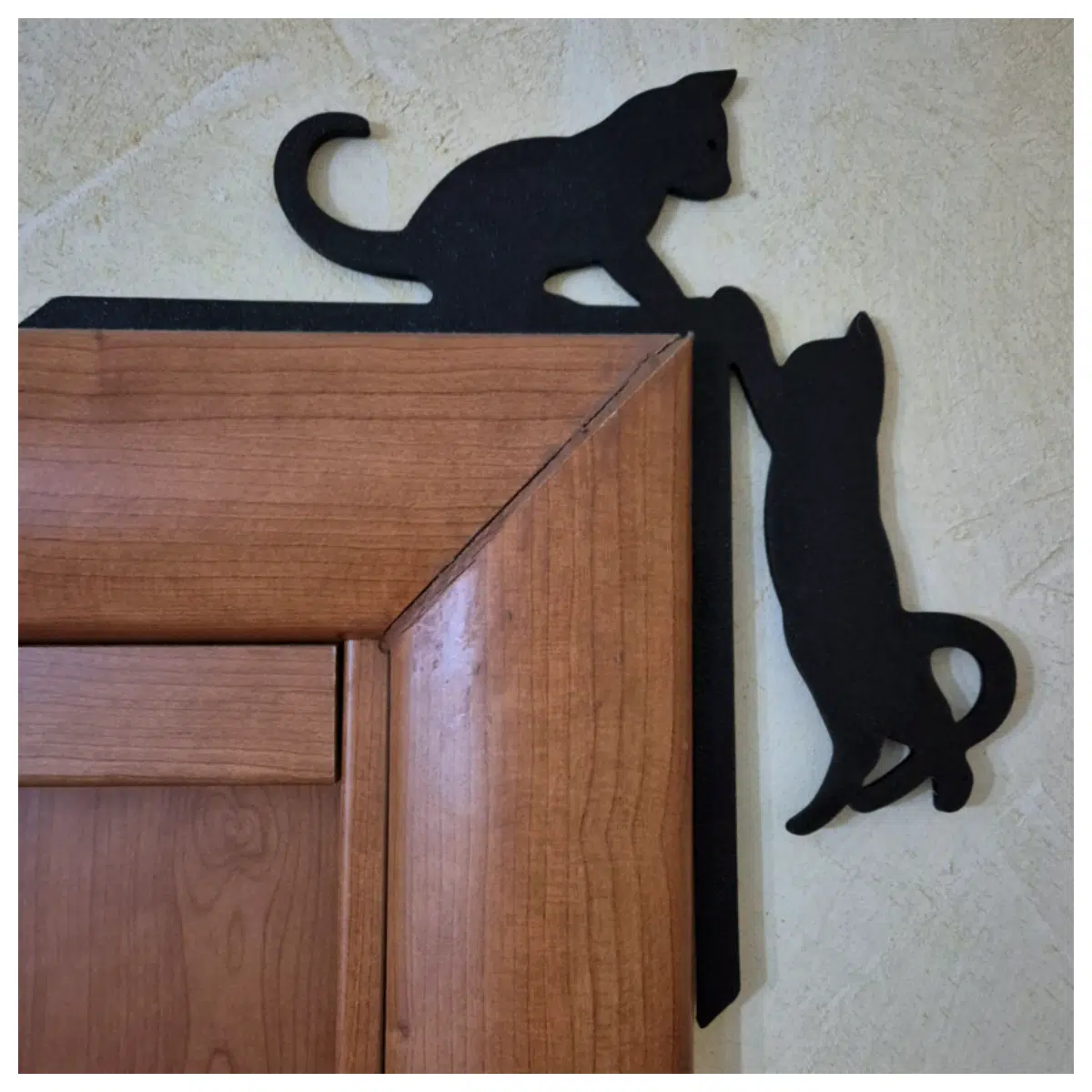 Cat Door Mat Welcome Mat Pet Door Seal Indoor Cat Pad Anti Slip Floor Protection Cute Kitten Welcome