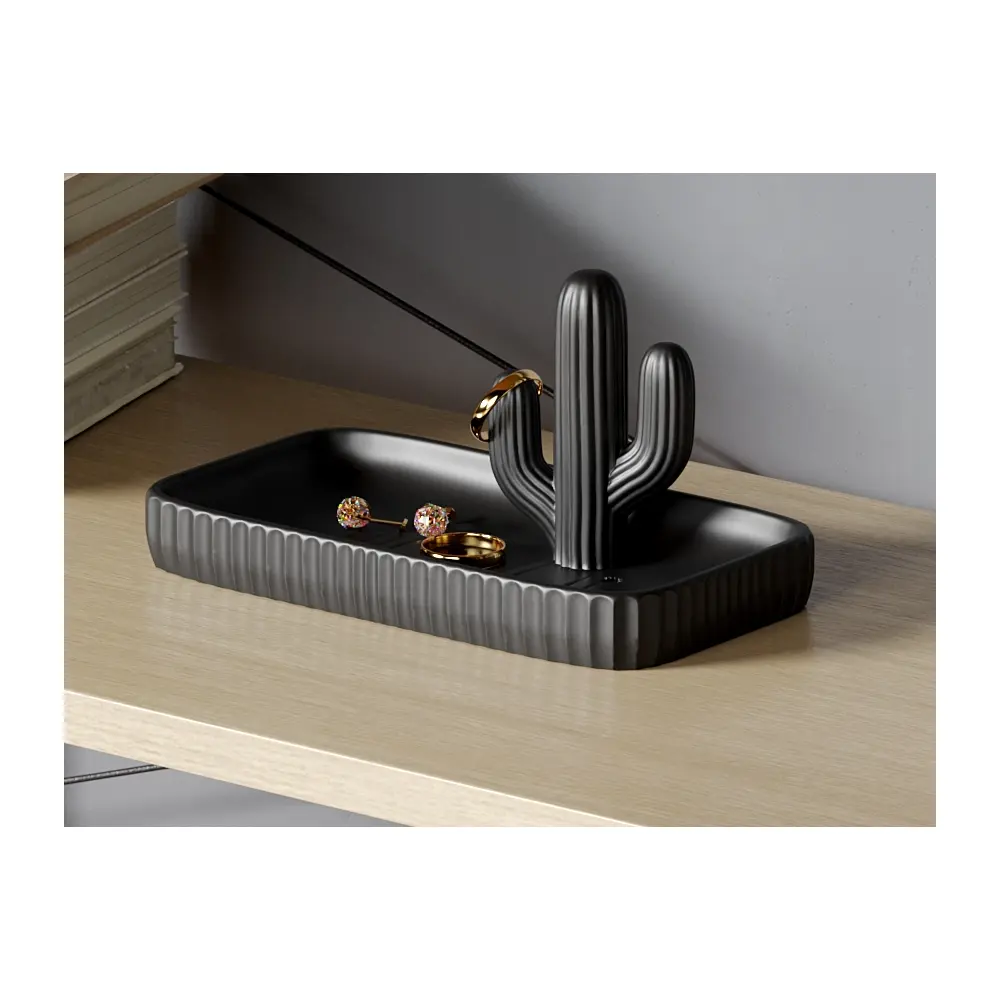 Desert Bloom Jewelry Display Tray Jewelry Box Decorative Tray Gift Box Creative Gift Holder