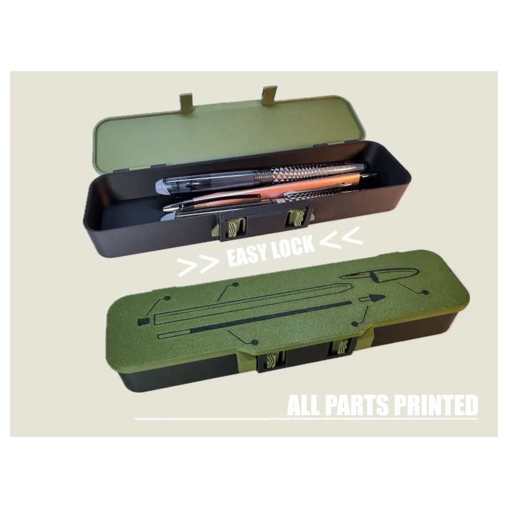 Pencil Case Box Student Supplies Writing Case Desk Organizer Pen Holder Accessories School Supplies