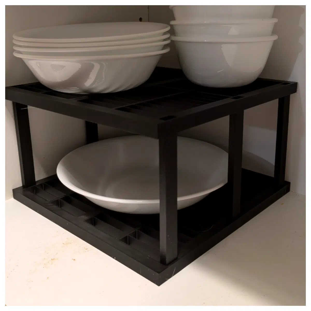 Cabinet Shelving Organizer Kitchen Storage Solutions Shelf Dividers Pantry Organizer Space Maximizer