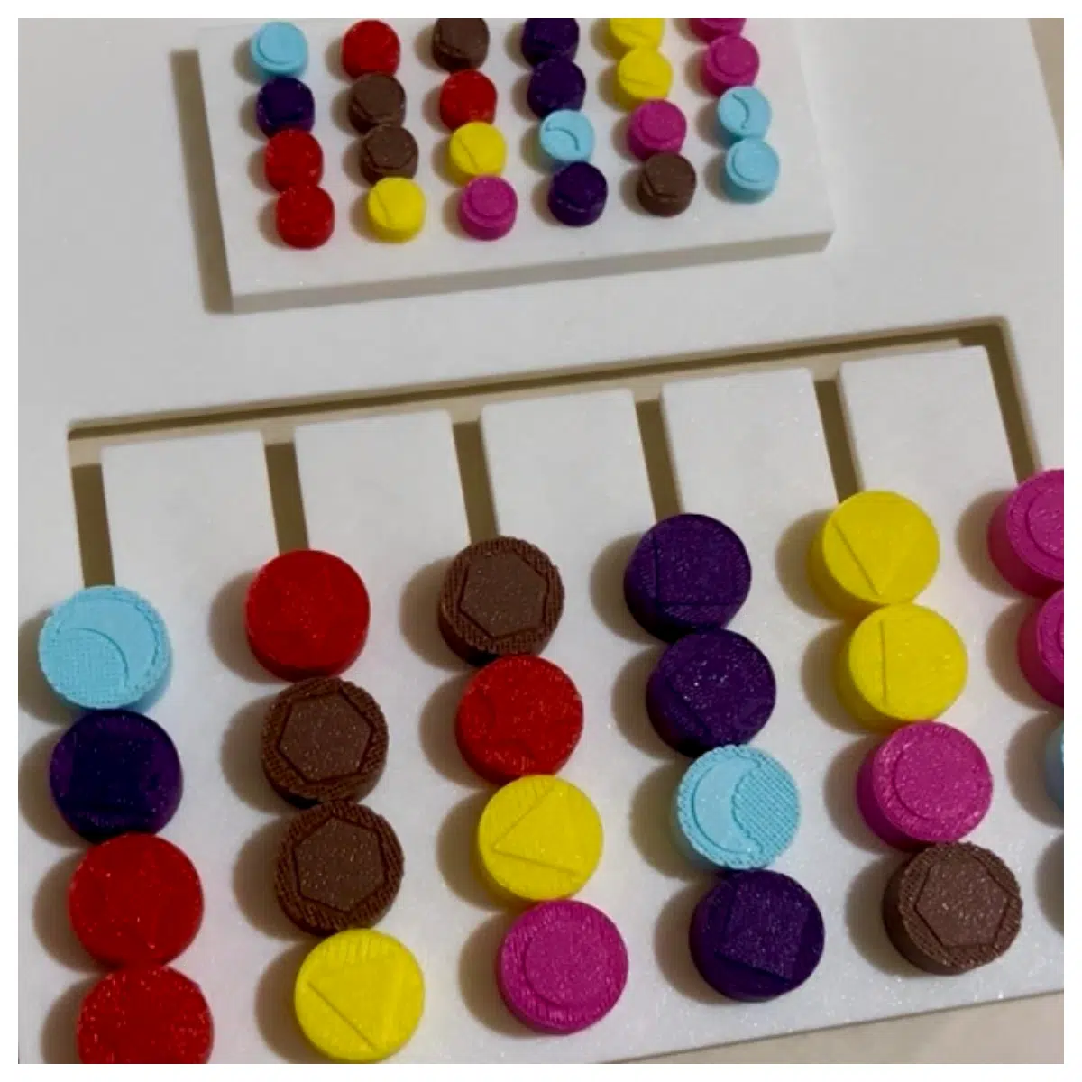 Sorting Puzzle Game Educational Kids Toy Brain Teaser Training Great for Baby Learning Recognition Puzzle