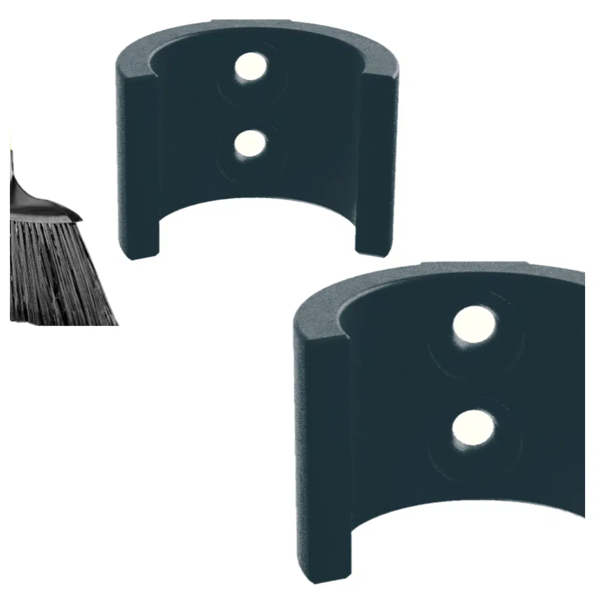 Broom Wall Mount Broom Storage Bathroom Wall Mounted Holder Home Cleaning Tool Support Broom Rest Bracket