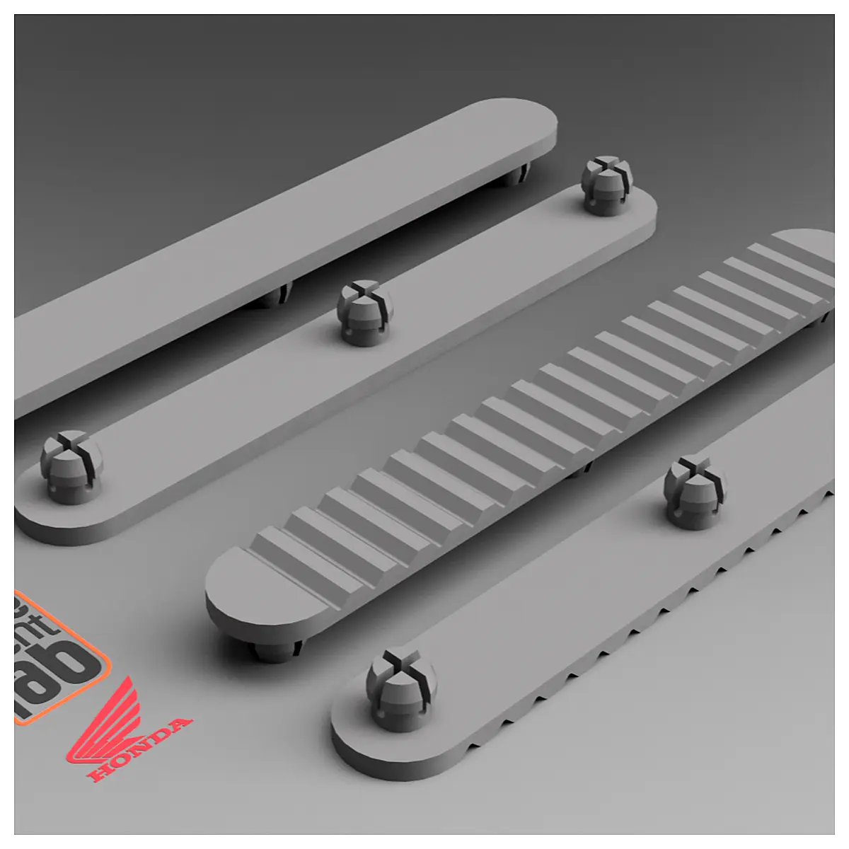 Transalp 650 Rubber Rack Installation Transport Cargo Support Motorcycle Parts Rubber Platform