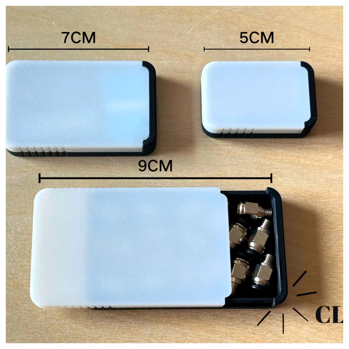Mini Pocket Slider Box 5cm 7cm 9cm 15cm High Mobile Storage Box Snack Box Toy Box Gift Box Collection Box