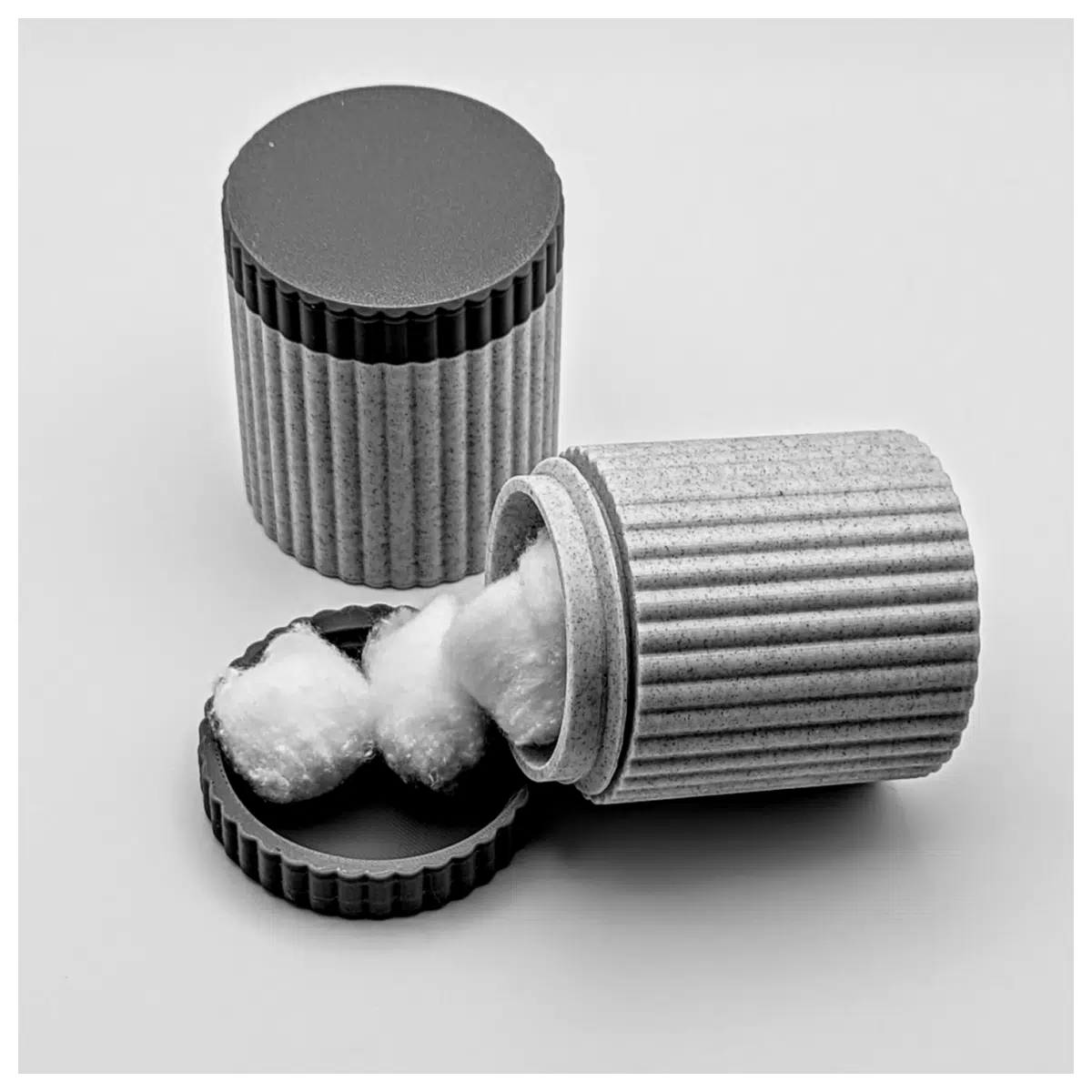 Cotton Balls Storage Box Organizer Toy Storage Container Soft Toy Storage Multi Purpose Storage Box Fluff Ball Organizer