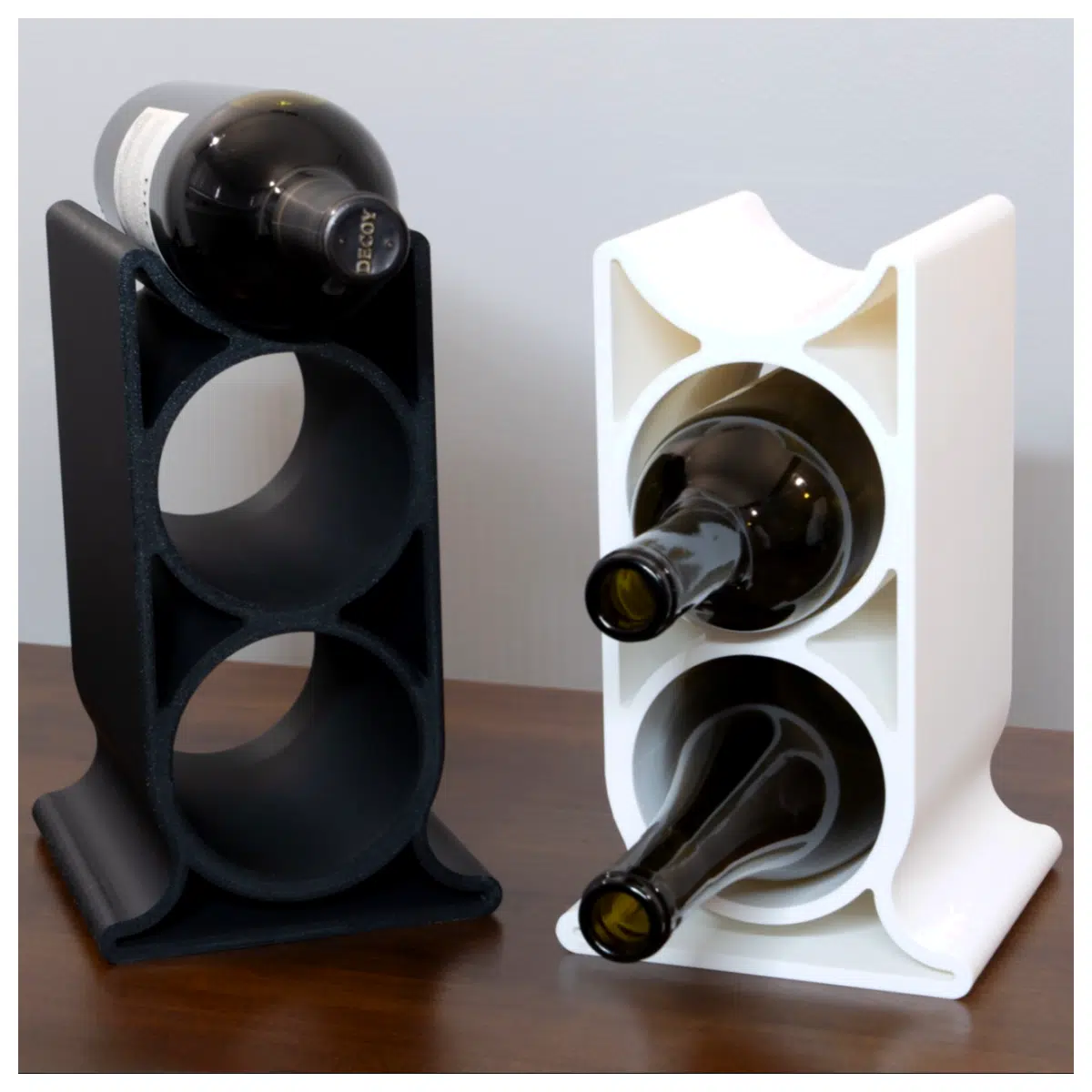 Wine Racks Wine Shelves Bar Shelves Wall Mounted Wine Rack 3 Bottle Display Wine Storage Universal