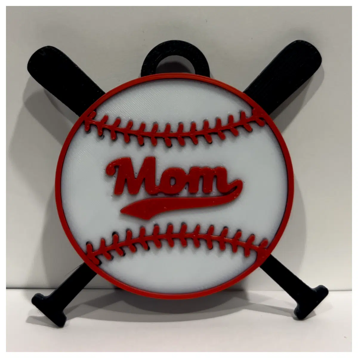 Baseball Mom Keychain Baseball Theme Keepsake Kids Gift Sports Enthusiast Accessory Baseball Girl Collectible Charm
