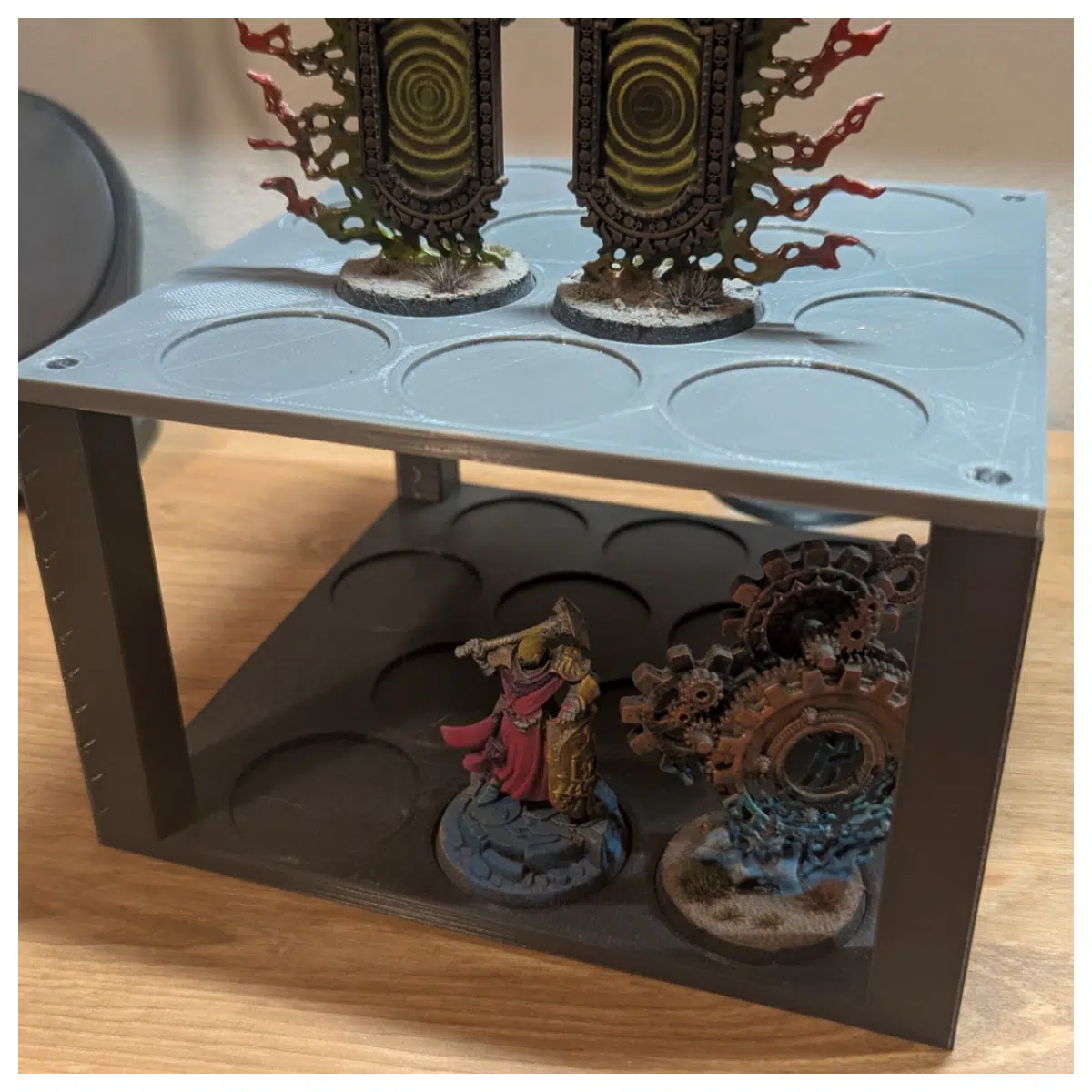 Display Stand 40mm Base Desktop Display Fixture Storage Display Box Promotion Props Shelf Accessories