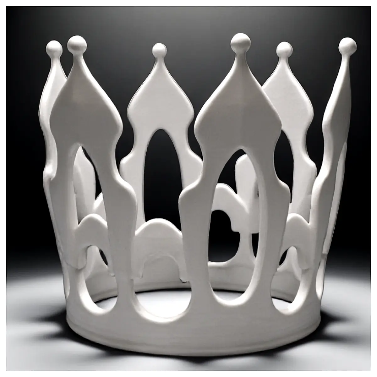 Elegant Arched Crown Decorative Arch Crown Arch Ornament Arch Decoration Arch Accessories