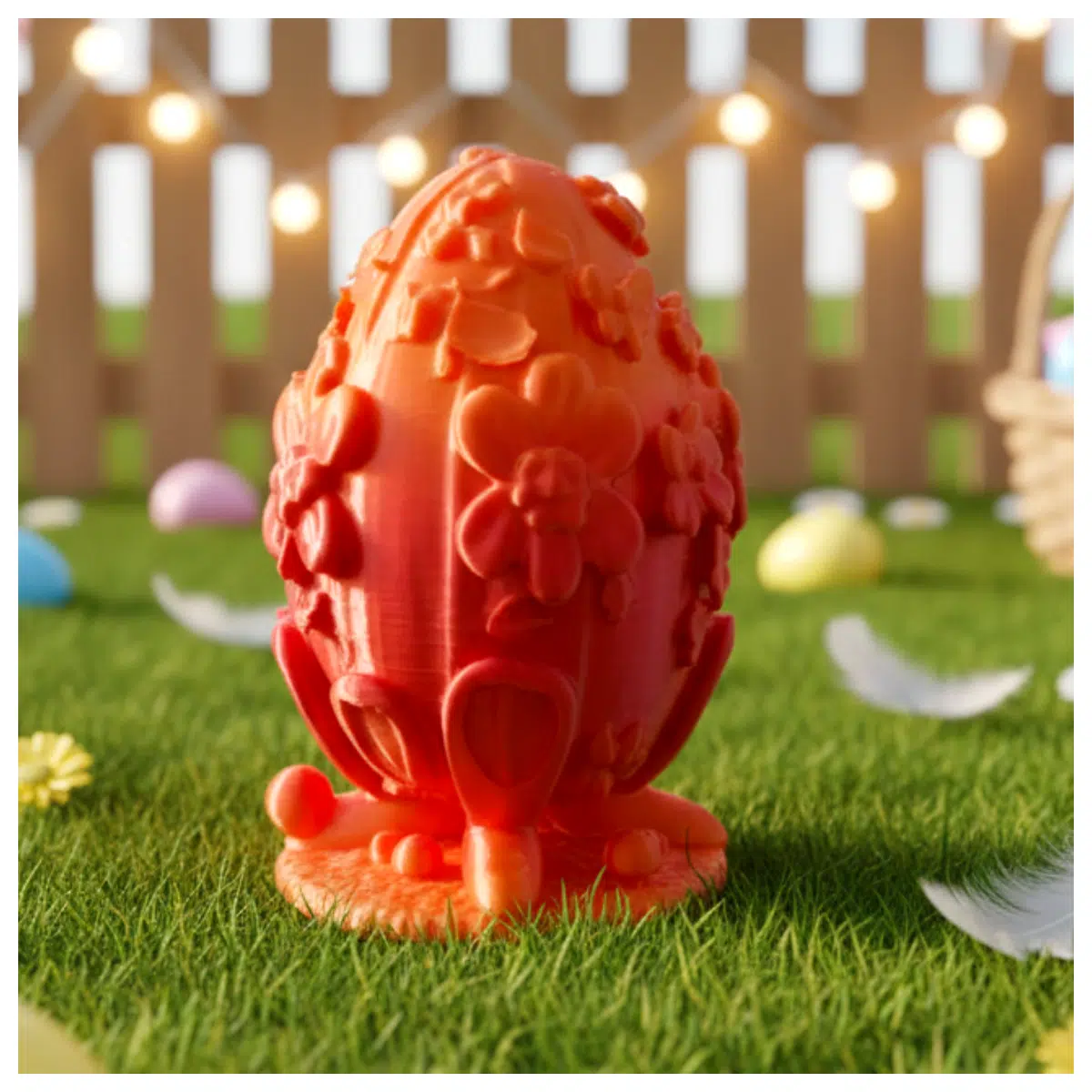 Easter Floral Eggs Art Decorative Bouquets Creative Flower Arrangements Holiday Gifts Decorative Items