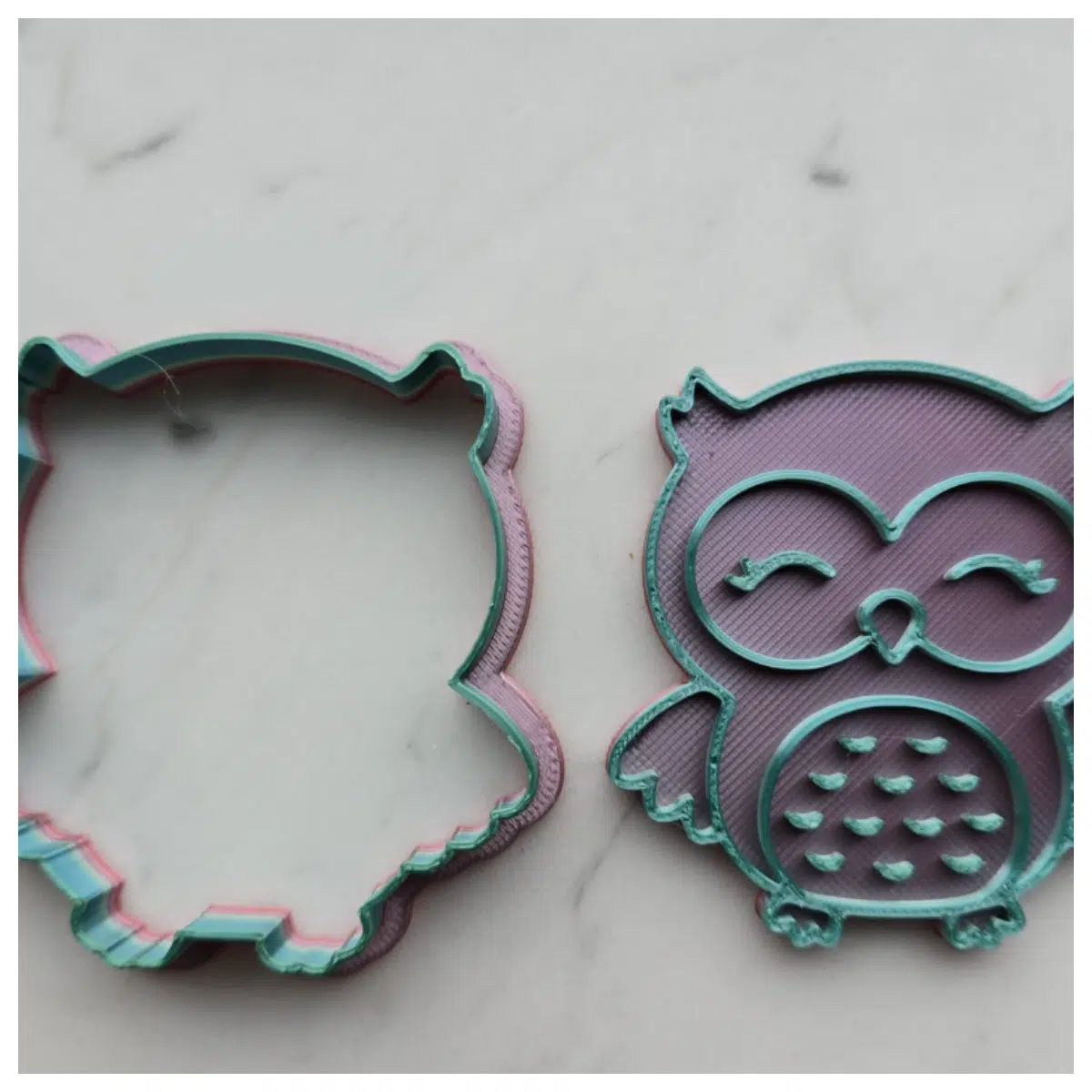 Owl Cookie Molds Clay Dough Sand Play Kids Crafting Fun Accessories Shaping Tools