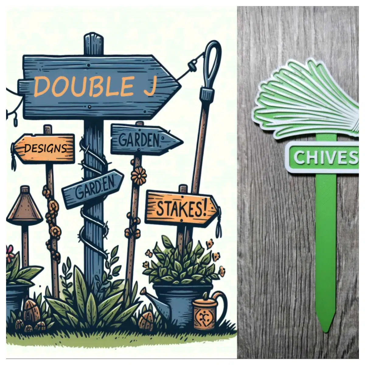 Leek Garden Sign Vegetable Patch Decoration Crop Marker Garden Sign Farm Sign Herb Garden Label