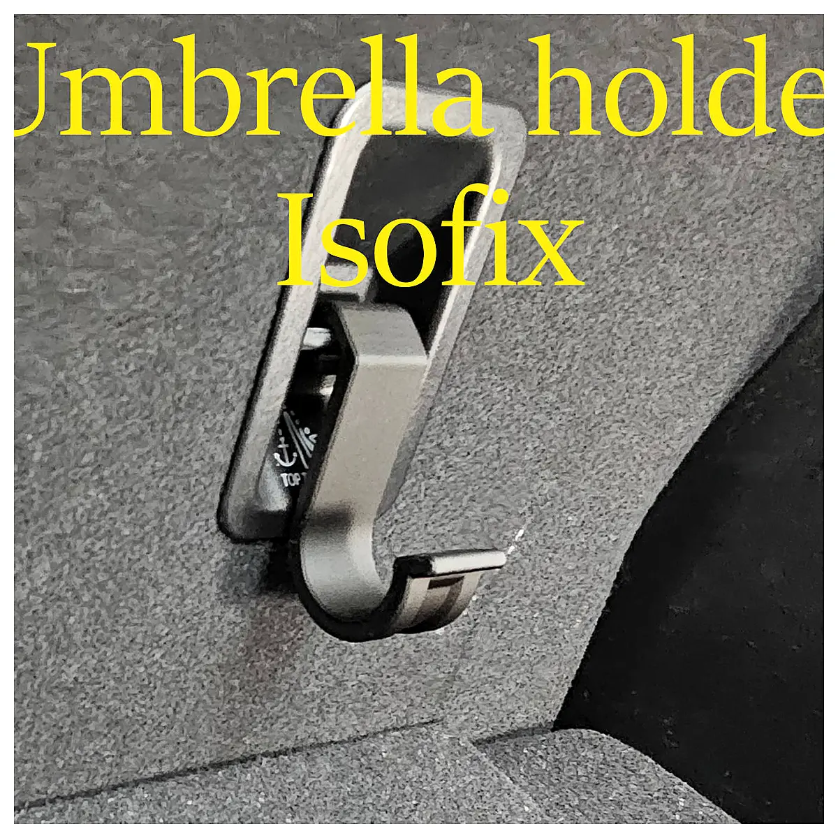 ISOFIX Umbrella Hook Car Seat Attachment Universal Rain Cover Holder Car Accessories Parts