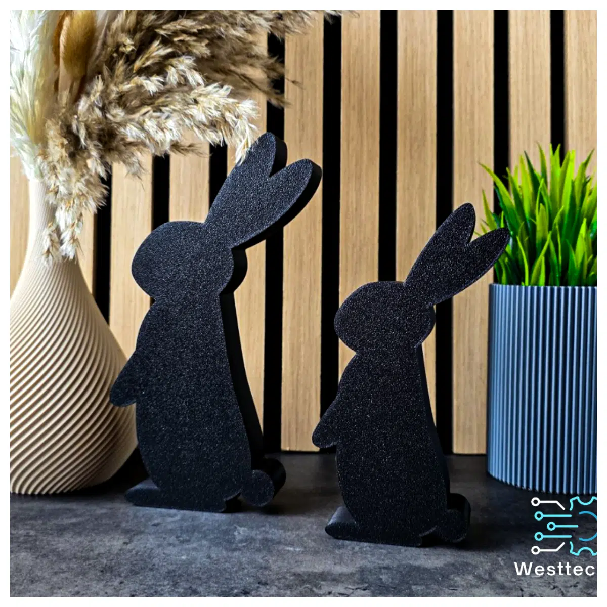 Easter Bunny Decorations Festive Decor Rabbit Figurines Creative Decorations Easter Gifts