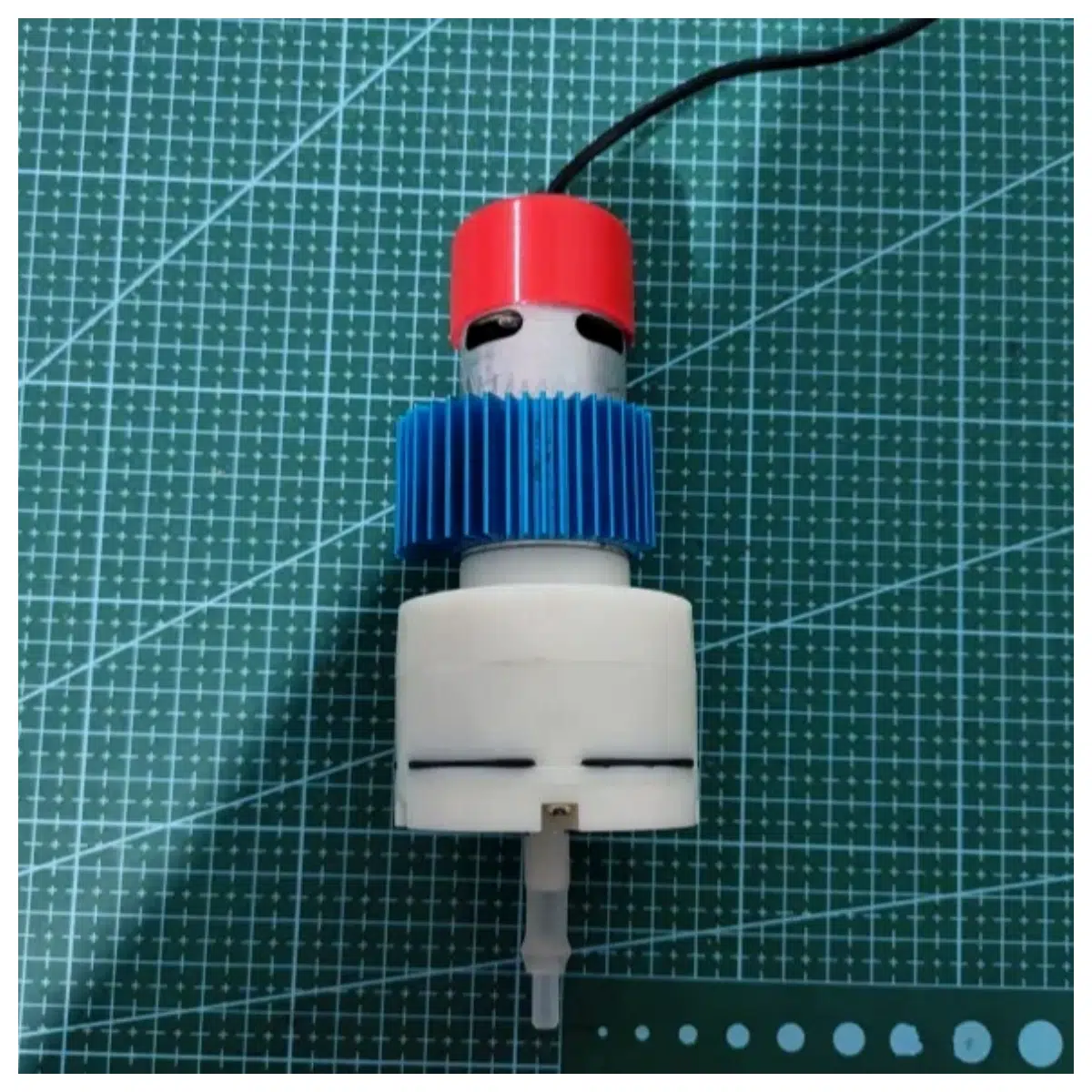 555 Motor Rear Cover Replacement Motor Housing Motor Repair Parts Electronic Components Parts Automation Equipment