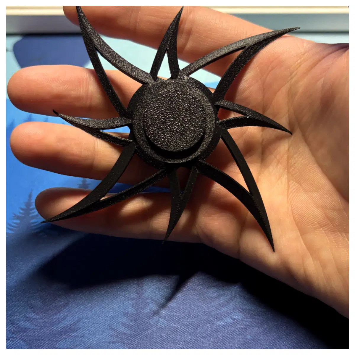 Finger Spinner Toy Rotating Gyro Fun Puzzle Toys Kids Birthday Gift Tricks Spinner Parts Components