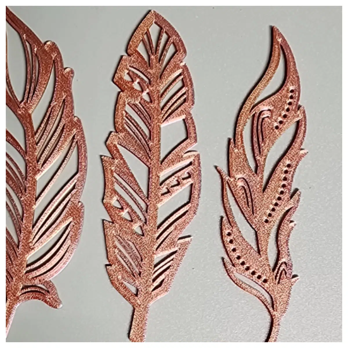 Feather Bookmarks Decoration Paper Fasteners Sign Holders Gift Memorial Notes Clip