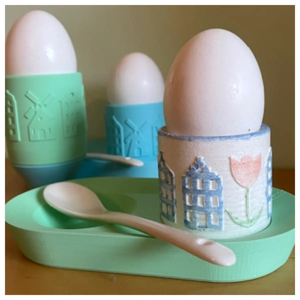 Takao Resurrection Easter Ceramic Cup Decoration Holiday Gift Creative Ornament Ceramic Easter Egg Collection