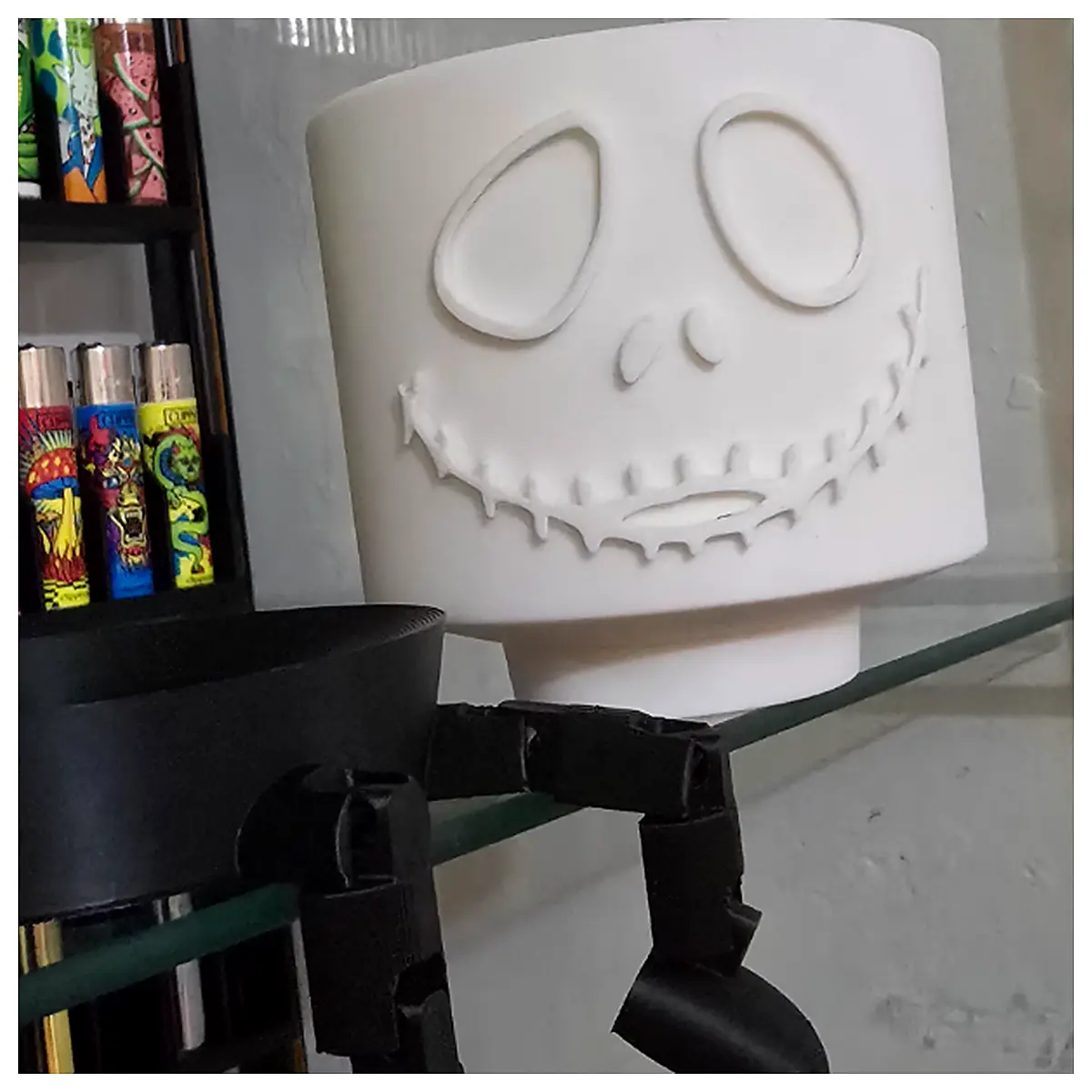 Ceramic Skeleton Partner Skeleton Model Collectible Toy Anime Figure Bone Skeleton Character Model Bone Parts Repair