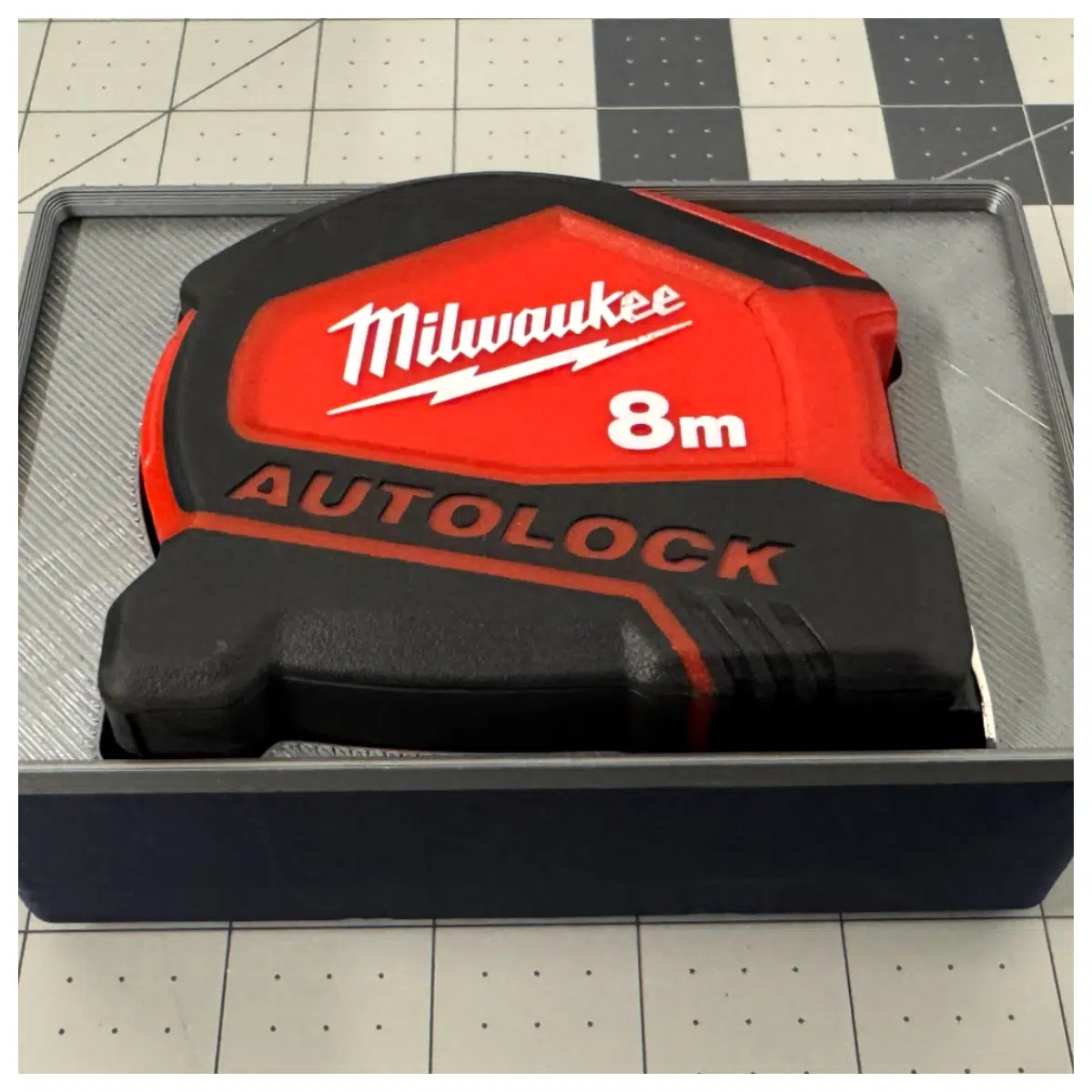 Milovochi 8m Auto Locking Tape Measure Construction Tool Fast Measuring Roll Measure for Building Sites