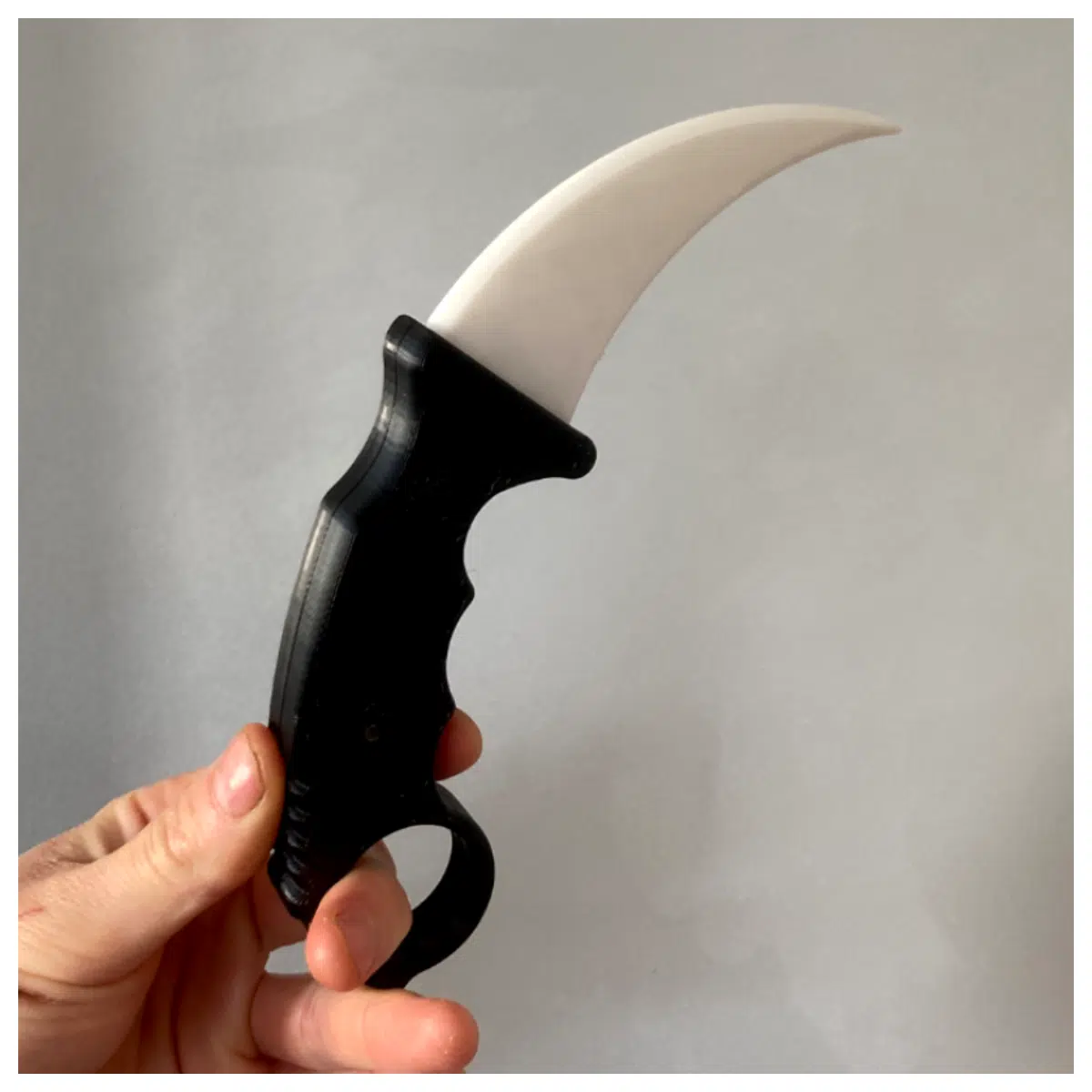 Karambit Training Simulation Roleplay Outdoor Training Law Enforcement Emergency Gear Practice Safety