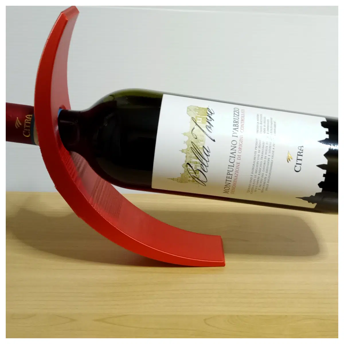 Wine Bottle Rack Stand Display Storage Wall Mounted Holder Shelf Support Stable Multi Tiered