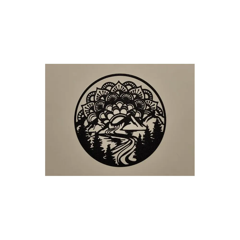 Tribal Landscape Painting Wall Art Tribal Art Decor Mural Wallpaper Decorative Painting Artwork