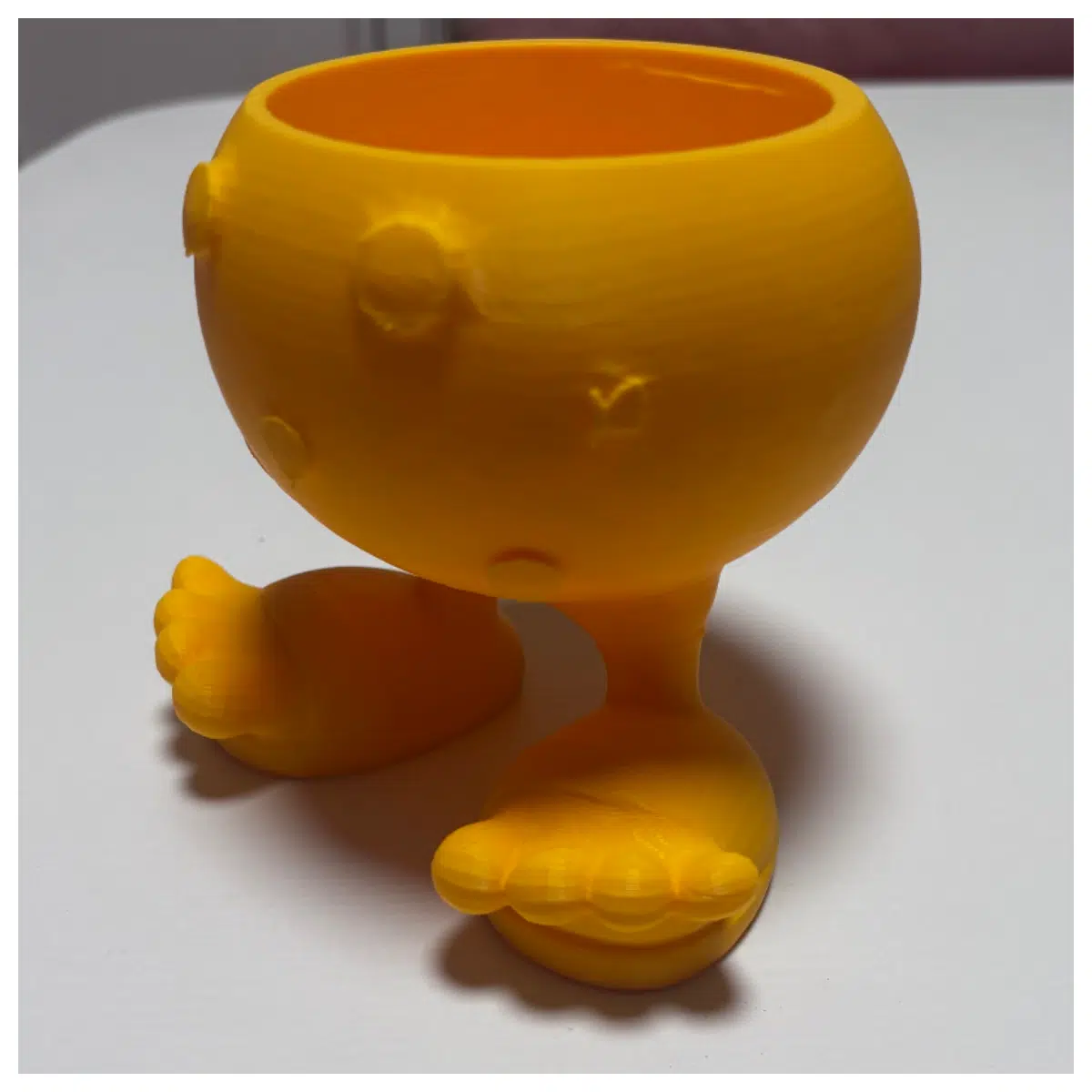 Cute Legged Ceramic Bowl Table Decor Food Serving Kitchenware Small Ornament Creative Gift