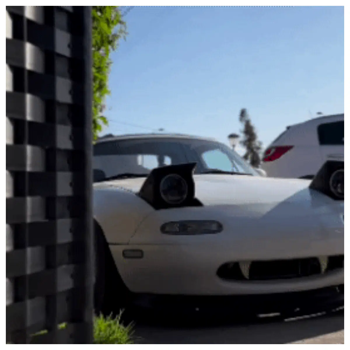 Halloween Miata MX5 Teeth Decoration Car Parts Modifications Festive Decor Auto Accessories