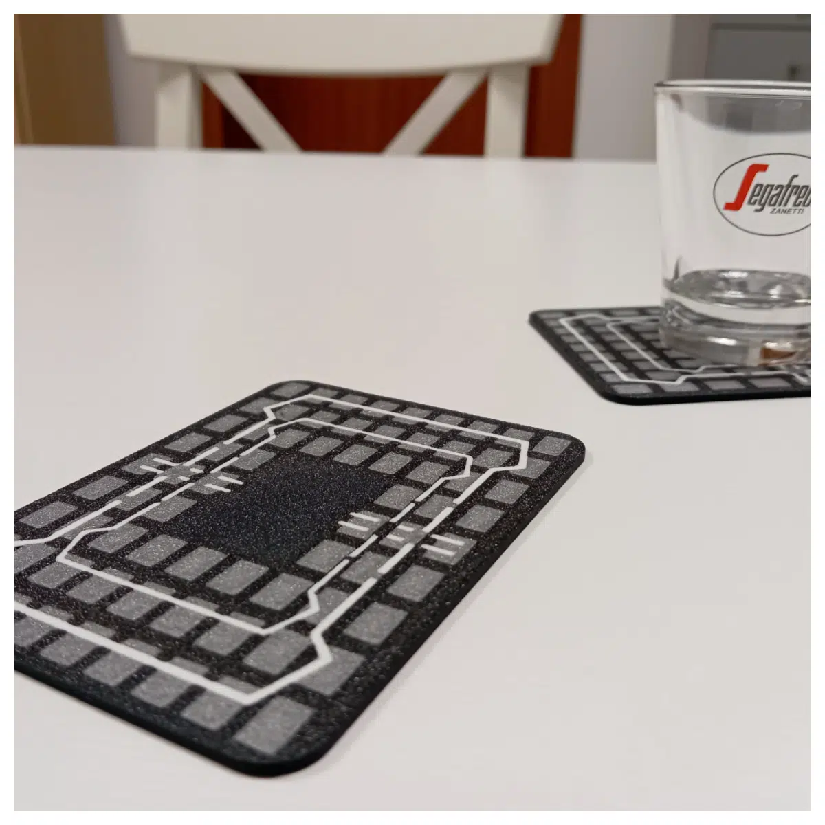 Frost Mat Coaster Rainbow Six Siege Pad Decorative Game Accessory Desktop Protector Alien Collectible