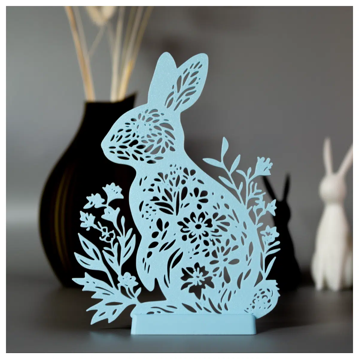 Easter Bunny Decoration Easter Decor Rabbit Decoration Festive Decorations Easter Bunny Figure Spring Decor Rabbit Figurine Holiday Decorations