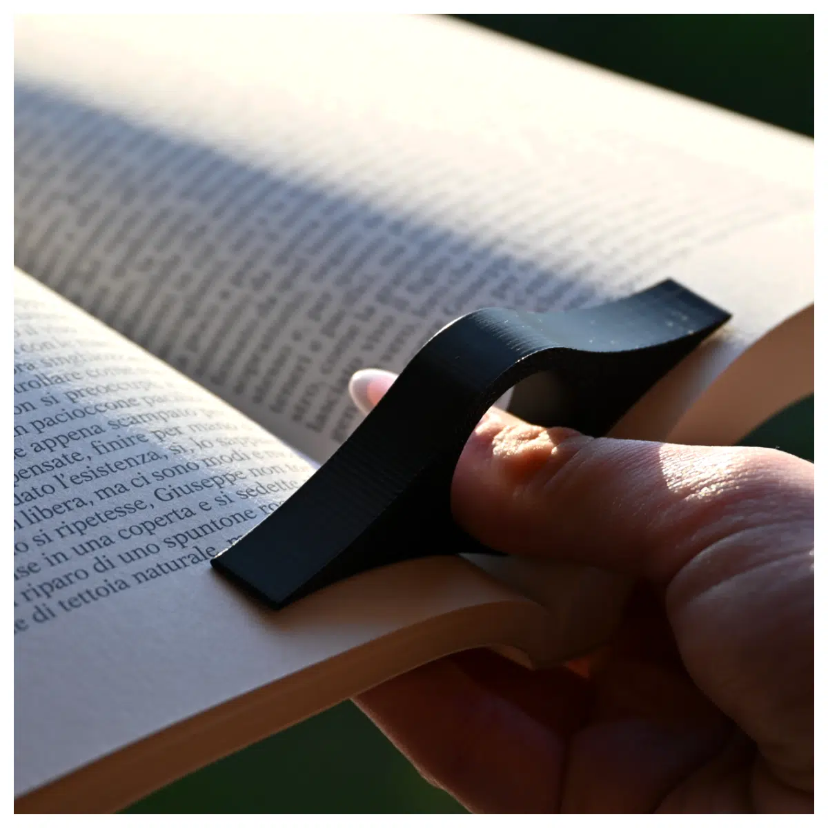 One Handed Book Holder Page Clip Reading Aid Tool Easy Page Turning Enhance Reading