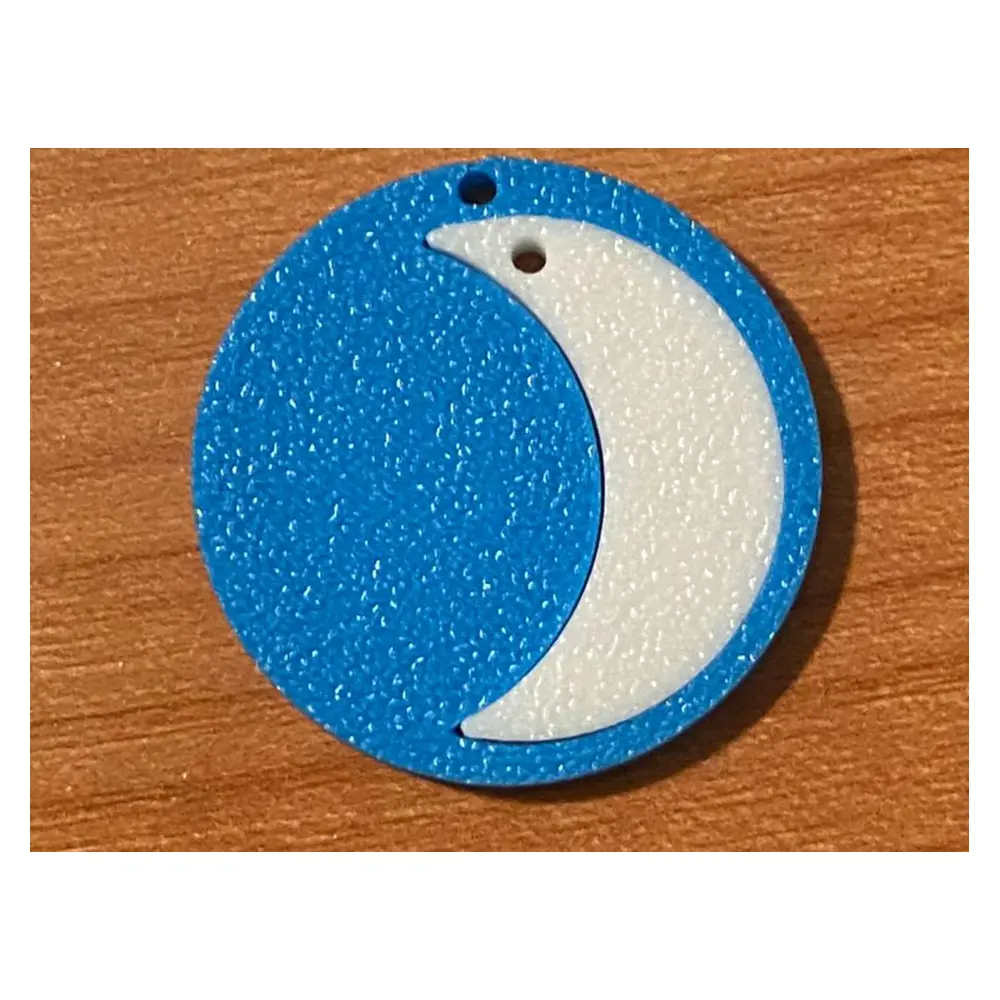 Moon Pendant Necklace Jewelry Women Pendant Chain Ornament Elegant Romantic Gift