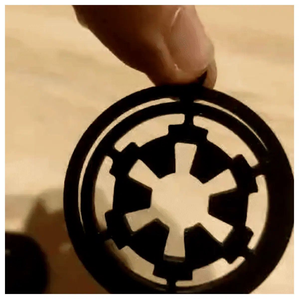 Galactic Empire Rotating Keychain Gyro Toy Model 3 Types Collectible Memorabilia Kids Gift Model Enthusiast
