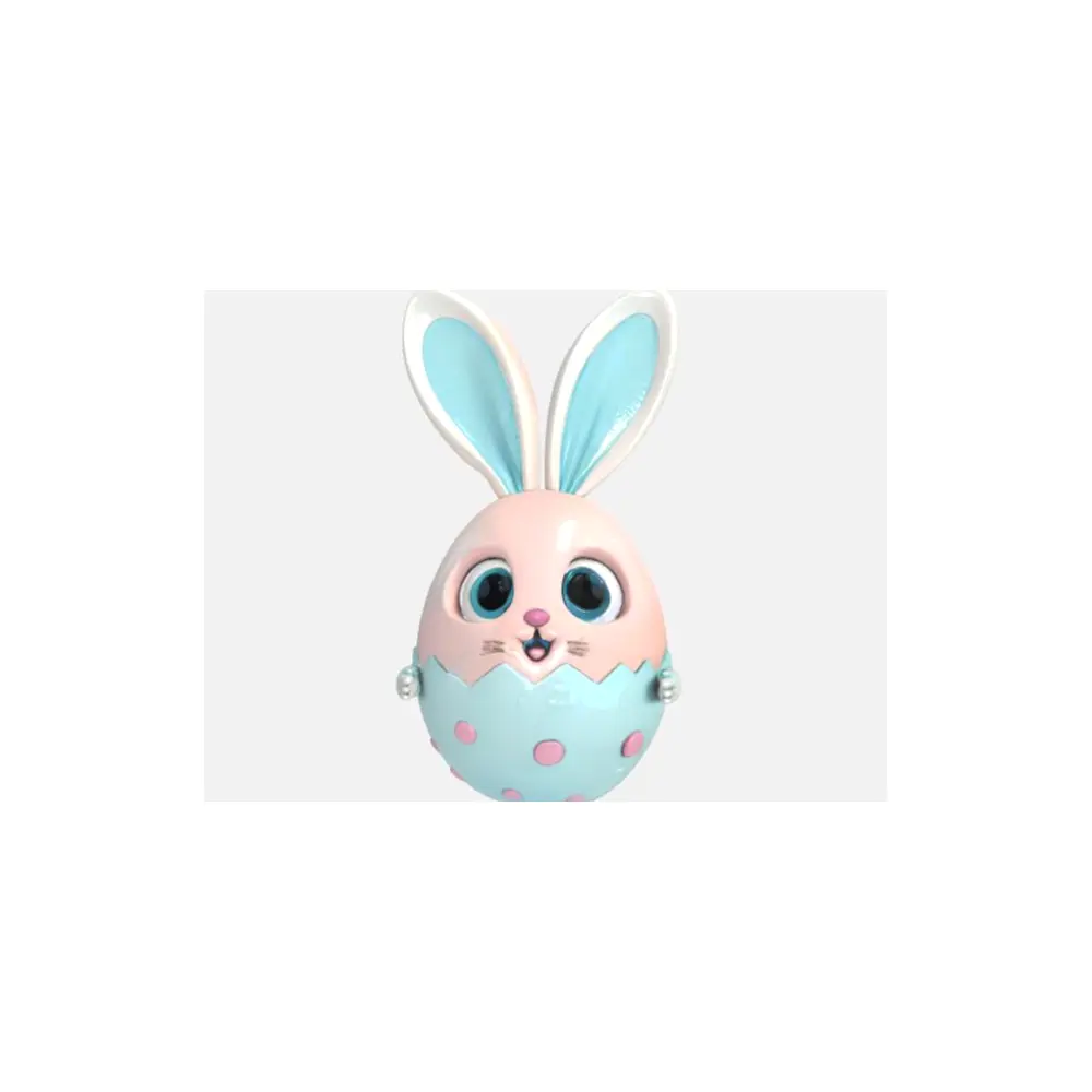 Cute Easter Bunny Decoration Festive Easter Eggs Decor Toy Gift Creative Ornament Holiday Decoration