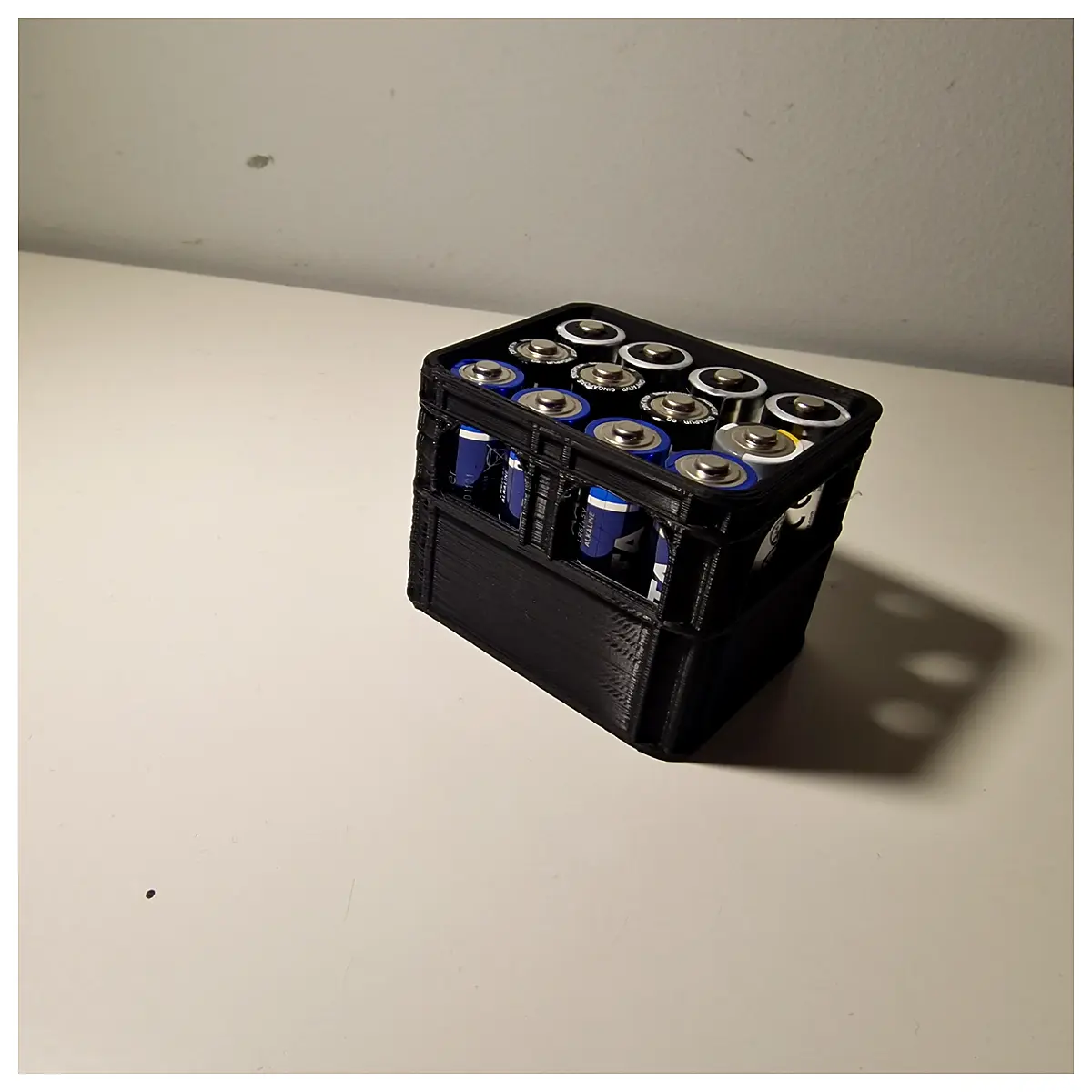 AA Battery Box Battery Case Storage Holder Charger Protection Multi Function Battery Organizer