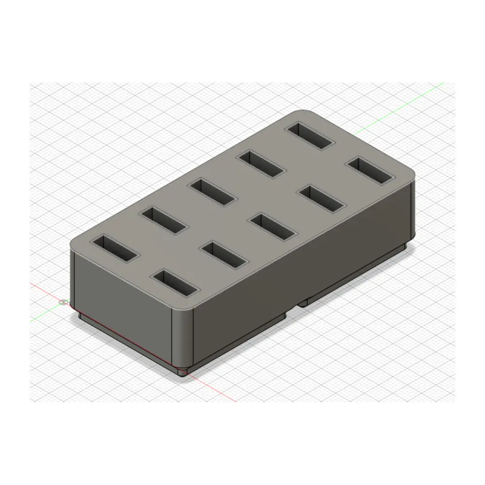 USB Storage Box 2x1 Organizer Multi Function Storage Electronics Organizer Computer Parts Storage Case