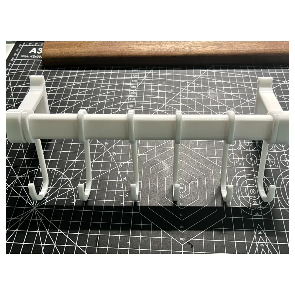 Kitchen Hooks with Handle Wall Mounted Storage Kitchen Shelves Utility Hooks Holder Accessories