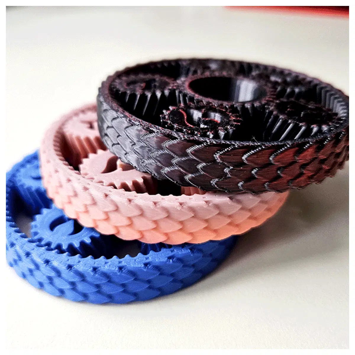 Dragon Finger Spinner 13 17mm Molded 3D Printed Desktop Toy Mini Gyro Skill Accessories