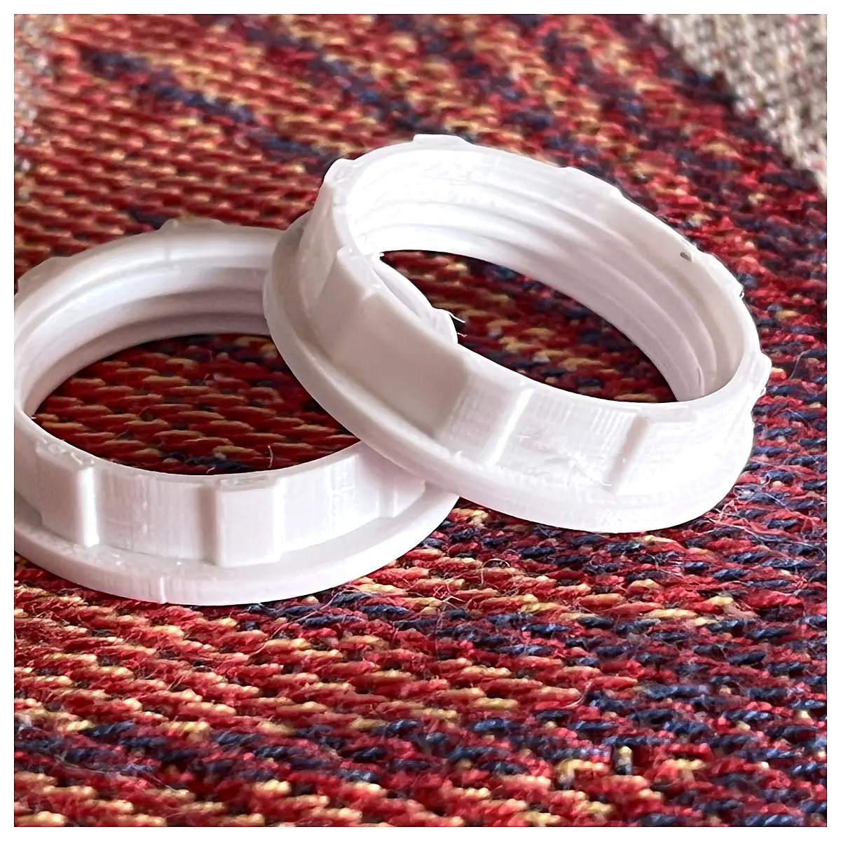 E14 Socket Ring Compatible Socket Decorative Ring Pendant Accessories European Lighting Replacement Socket