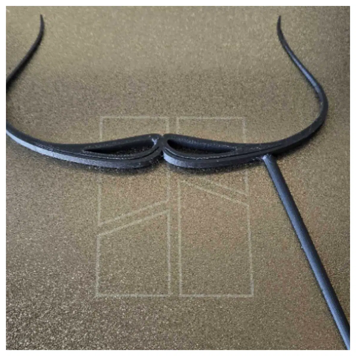 Dal Style Mustache Synthetic Hair Decoration Stage Performance Cosplay Props Realistic Feature Accessory