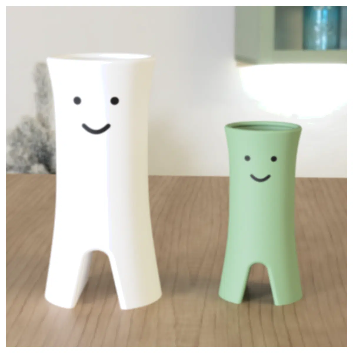 Happy Smiley Flower Vase Decorate Your Home Add Joyful Atmosphere Creative Decorative Item Gift Idea Happy Decoration
