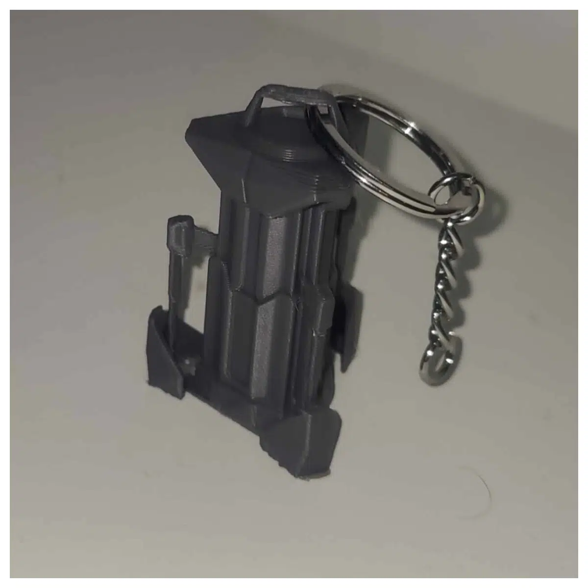 Spike Keychain Sharp Prickle Design Novel Gag Decoration Keychain Accessory Keyring Charm Gift