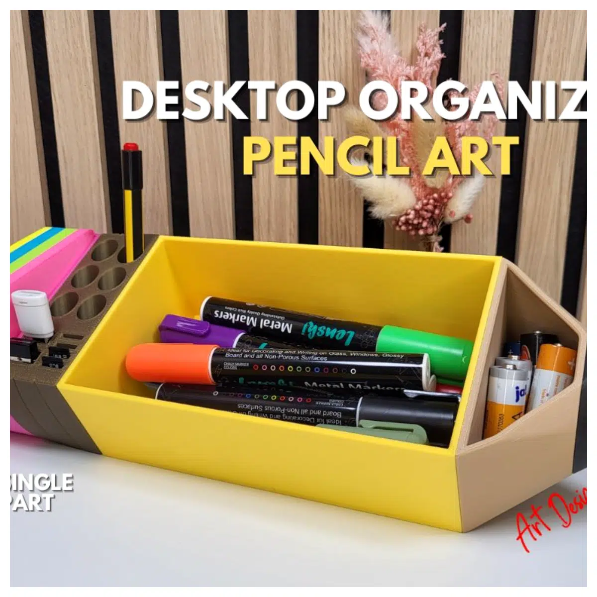 Pencil Holder Desktop Organizer Pen Cup Desk Storage Solution Writing Accessories Stationery Holder Multi Function Pen Case Organizer