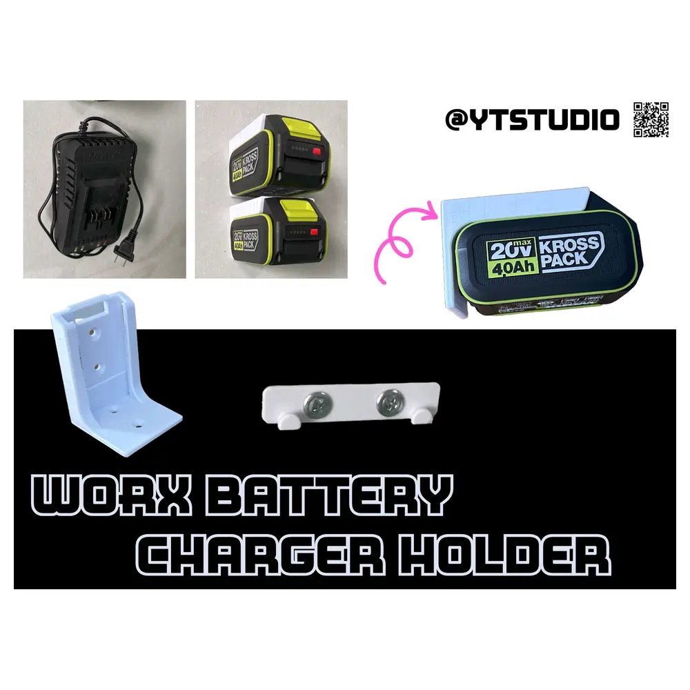Vox Battery Charger Holder Wall Mount Charger Holder Battery Holder Repair Parts Accessories