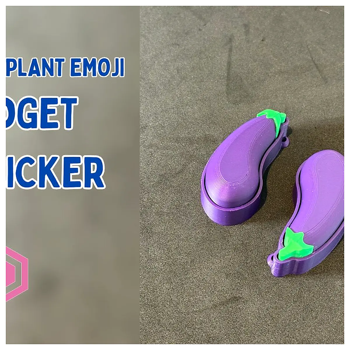 Eggplant Clicker Game Stress Relief Puzzle Fun Clicker Release Pressure